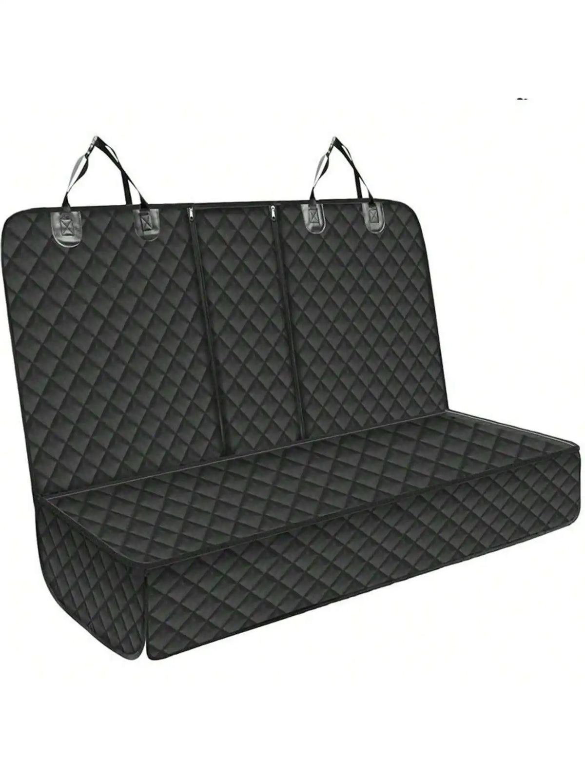 Waterproof Dog Car Seat Cover – Scratch-Proof Back Seat Hammock with Armrest Access