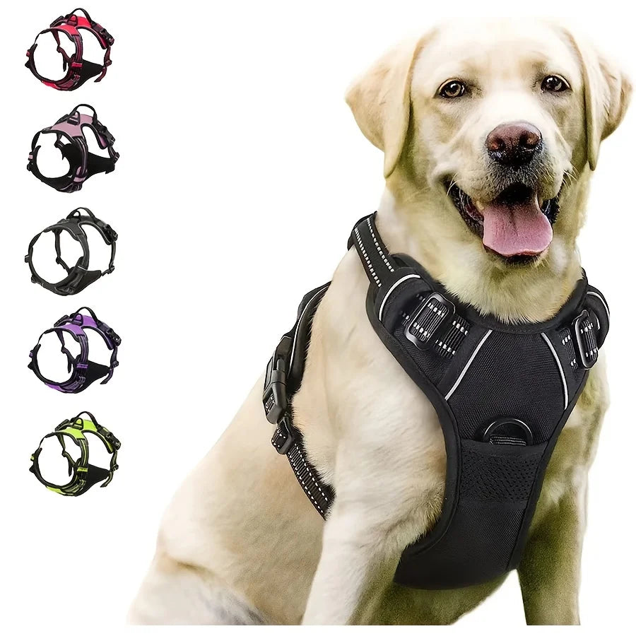 Easy Walk No-Pull Dog Harness – Front Clip, Reflective & Comfort Handle