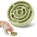 Slow Feeder Dog Bowl – Anti-Gulp Maze Bowl for Healthier Eating, Non-Slip Base