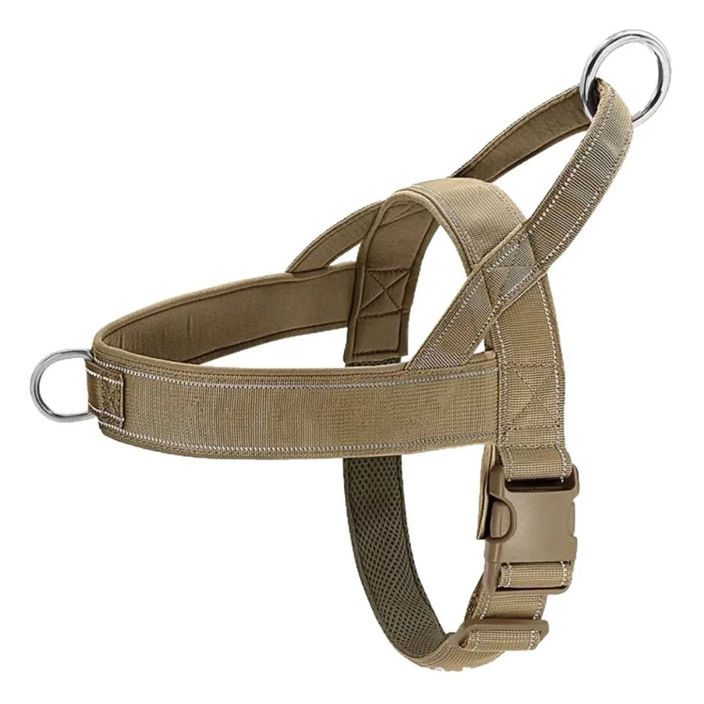Tactical No-Pull Dog Harness – Heavy-Duty, Reflective & Padded for Large Dogs