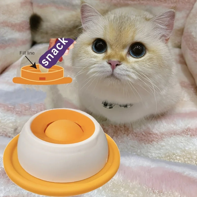Calming Lick Mat for Dogs & Cats – Slow Feeder Treat Plate for Anxiety & Boredom